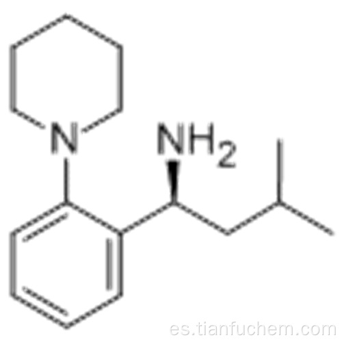 Bencenometanamina, a- (2-metilpropil) -2- (1-piperidinil) -, (57187511, aS) - CAS 147769-93-5